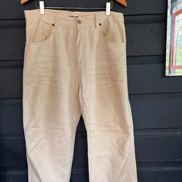 Rudy Jude White Utility Pant - Picture 1 of 2